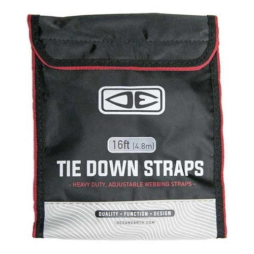 Ocean And Earth Tie Down Straps 4.8m | Easily Strap Surfboards To Roof Racks 1 Ocean And Earth Tie Down Straps 4.8m | Easily Strap Surfboards To Roof Racks