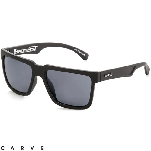 Carve | Phenomenon | Sunglasses | Adult | Black | Polarised Lens | Eye Wear | Sunnies 1 Carve | Phenomenon | Sunglasses | Adult | Black | Polarised Lens | Eye Wear | Sunnies