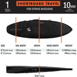 DT2.0 Shortboard Travel Cover | Creatures Of Leisure | Highest Protection 9 DT2.0 Shortboard Travel Cover | Creatures Of Leisure | Highest Protection -FCS Store Buy Creatures Of Leisure DT 2.0 Surfboard Shortboard Travel Cover Online Australia Surf Shop Surfing Size 43400.1613431368