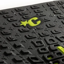 Creatures Of Leisure | Eco Black Speckle Lime PROTO™ 1.4 | Surfing Deck Grip | Traction Pad | -FCS Store Buy Creatures Of Leisure Proto Tail Pad Online Surf Shops Australia Speckle Lime Closeup 06030.1695616701