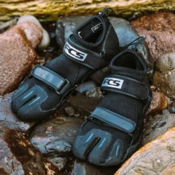 FCS SP2 Split Toe Reef Boot 1.5mm | Black | Wetsuit Boots | Cool Water Surfing Equipment -FCS Store Buy FCS FCSII Reef Boot 1.5mm Surf Shops Australia Online 1 84466.1669810477