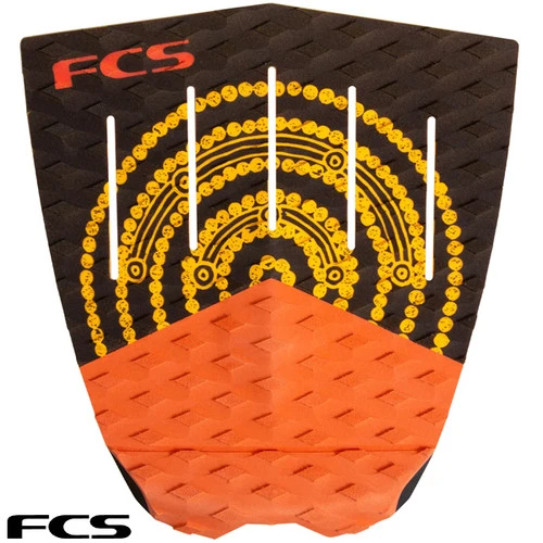 FCS | Otis Carey Eco Traction | 1 Piece Deck Grip | Quick Apply Tail Pad | Suits Narrow Surfboards | Indigenous Artworks 1 FCS | Otis Carey Eco Traction | 1 Piece Deck Grip | Quick Apply Tail Pad | Suits Narrow Surfboards | Indigenous Artworks
