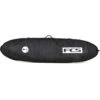 Travel 1 Longboard Cover | FCS | Suits 1 Malibu Surfboard | Board Bag | Surf Travel Essentials | Highest Protection Level