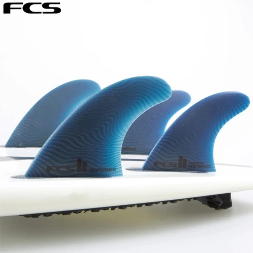 FCSII Performer | Tri-Quad (5) Fin Set | Neo Glass | FCS 2 | Smooth Speed 2 FCSII Performer | Tri-Quad (5) Fin Set | Neo Glass | FCS 2 | Smooth Speed - Image 2