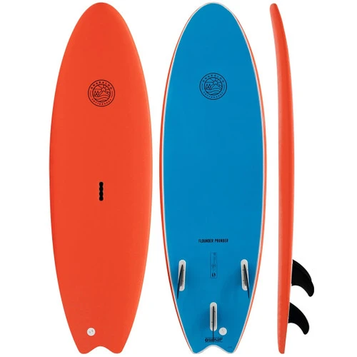 Flounder Pounder | Softboard | Gnaraloo Surfboards | Learner Surfboard For Kids 2 Flounder Pounder | Softboard | Gnaraloo Surfboards | Learner Surfboard For Kids - Image 2