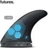 Futures Fins | AM1 Alpha Medium | Al Merrick Template | Suit Surfers 65-88kgs | Smaller Centre Fin