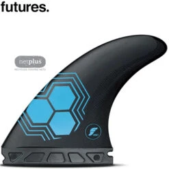 Futures Fins | AM1 Alpha Medium | Al Merrick Template | Suit Surfers 65-88kgs | Smaller Centre Fin