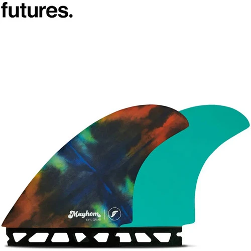 Futures Fins | Mayhem Evil Quad | 4 Fin Set | Suits Alternative And Fish Surfboards 3 Futures Fins | Mayhem Evil Quad | 4 Fin Set | Suits Alternative And Fish Surfboards - Image 3