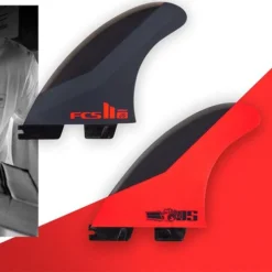 FCSII JS Large | Jason Stevenson Surfboard Shaper Fin Template | Thruster 3 Fin Set | Performance Core | -FCS Store Buy JS Jason Stevenson Fins FCSII Online Australia 2 51101.1588310027