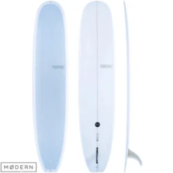 Modern | Retro Longboard | Fibreglass | Surfboard | Old School Style Malibu -FCS Store Buy Modern Retro Longboard Surfboard Online Surf Shops Australia Blue 76270.1684811527