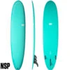 NSP Longboard Surfboard | Moroccan Blue | Best Value Malibu | Intermediate To Expert