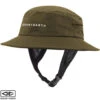 Bingin Soft Peak Surf Hat | Olive | Sun Protection | Ocean And Earth | Surfing Hat With Clip