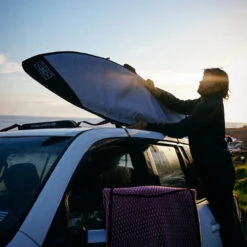 Ocean And Earth | Compact Day Mid-Length Surfboard Cover | Extra Padding Nose And Tail | Medium Protection Board Bag | -FCS Store Buy Ocean And Earth Compact Day Mid Length Surfboard Cover Surf Shops Australia Online Lifestyle 64150.1662860857