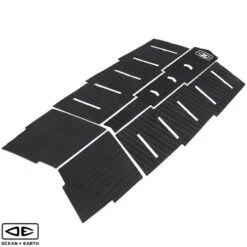 Ocean And Earth | Dakoda Walters Full Deck Pad | Black | Surfboard Deck Grip | Surfing Front Foot + Tail Pad | Surf Traction Pad | -FCS Store Buy Ocean And Earth Dakoda Walters Front Pro Pad Grip Online Surf Shops Australia Angle 74495.1690785883