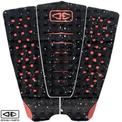 Ocean And Earth | Frederico Morais Tail Pad | Black | Surfboard Deck Grip | Traction Pad | Surfing Tailpad