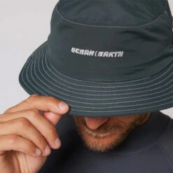 Ocean And Earth | G-Land Soft Peak Surf Hat | Forest | Sun Protection | Surfing Hat With Clip -FCS Store Buy Ocean And Earth G Land Surfing Hat With Chin Strap Surf Shops Australia Top 21345.1701752680