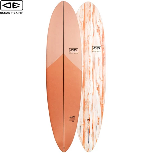 8'6" Happy Hour Surfboard | Ocean And Earth | Epoxy Softboard | Mid-Length | Full Nose And Pulled In Pin - Supreme Funboard 2 8'6" Happy Hour Surfboard | Ocean And Earth | Epoxy Softboard | Mid-Length | Full Nose And Pulled In Pin - Supreme Funboard - Image 2