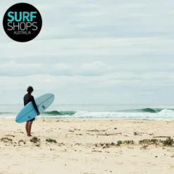 6'6" Happy Hour Surfboard | Ocean And Earth | Epoxy Softboard | Mid-Length | Full Nose And Pulled In Pin - Supreme Funboard -FCS Store Buy Ocean And Earth Happy Hour Softboard Online Surf Shops Australia Lifestyle 2 90996.1682391654