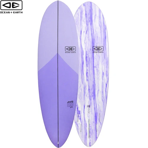 7'0" Happy Hour Surfboard | Ocean And Earth | Epoxy Softboard | Mid-Length | Full Nose And Pulled In Pin - Supreme Funboard 3 7'0" Happy Hour Surfboard | Ocean And Earth | Epoxy Softboard | Mid-Length | Full Nose And Pulled In Pin - Supreme Funboard - Image 3
