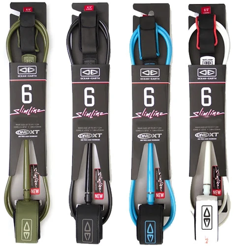 6ft Slimline Lightweight Comp One Piece XT | Ocean And Earth | Competition Surfboard Leash | Leggie | Top Range Model 1 6ft Slimline Lightweight Comp One Piece XT | Ocean And Earth | Competition Surfboard Leash | Leggie | Top Range Model