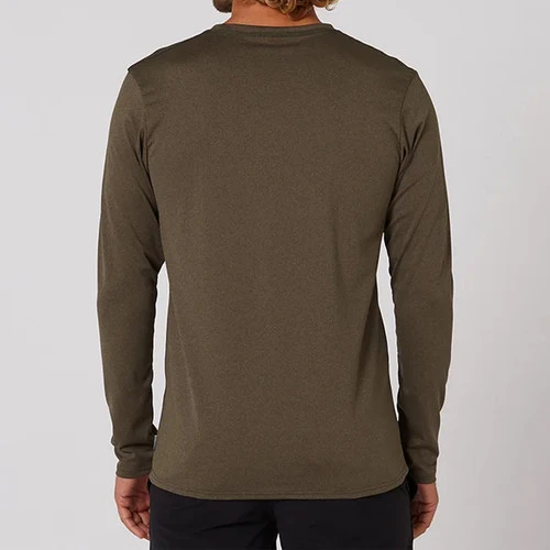 Ocean And Earth | Surf Shirt Olive Marle| Long Sleeve | Rash Vest | Loose Fit | Beach And Water Activities 2 Ocean And Earth | Surf Shirt Olive Marle| Long Sleeve | Rash Vest | Loose Fit | Beach And Water Activities - Image 2