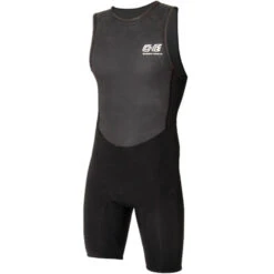 Heritage 2mm Short John Surfing Wetsuit | Ocean And Earth | Sleeveless Springy | Retro Look | Back Zip | Mens |