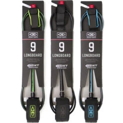 9ft Longboard Premium One Piece XT | Ocean And Earth | Longboard Ankle Surfboard Leash | Leggie | Leg Rope | Super Strong |