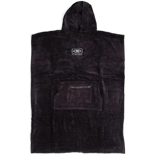Men's Corp Hooded Towel Poncho | Black | Guys Surf Beach Poncho | Ocean And Earth 1 Men's Corp Hooded Towel Poncho | Black | Guys Surf Beach Poncho | Ocean And Earth