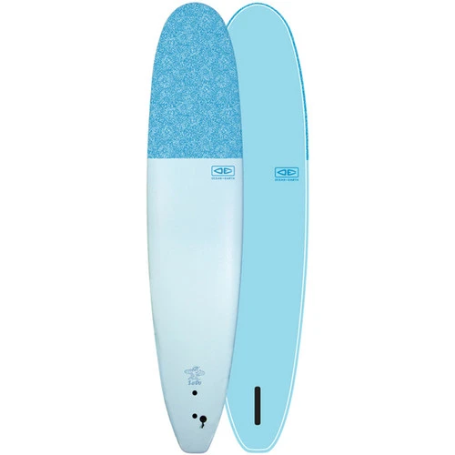 Ocean And Earth | 9'0 Ezi-Rider Log Dog | Soft Longboard | Classic Shape Single Fin Mailbu 1 Ocean And Earth | 9'0 Ezi-Rider Log Dog | Soft Longboard | Classic Shape Single Fin Mailbu