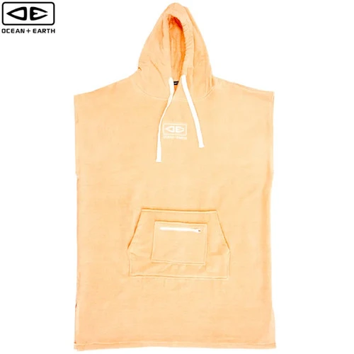 Ocean And Earth | Ladies Peach Hooded Beach Towel Surf Poncho | Womens | Ocean And Earth 1 Ocean And Earth | Ladies Peach Hooded Beach Towel Surf Poncho | Womens | Ocean And Earth