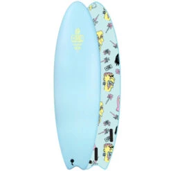 Brains EZI-Rider | Learner Softboard | Ocean And Earth | Beginner Foam Surfboard