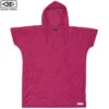 Ocean And Earth | Mauve V Neck | Ladies Poncho | Hooded Towel | Lightweight