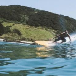 Salt Gypsy | Mid Tide Surfboard | Fibreglass | Mid Length Surfboards | Cruise And Style -FCS Store Buy Online Surf Shops Australia Salt Gypsy Surfboard Mid Tide Action2 64085.1685683414