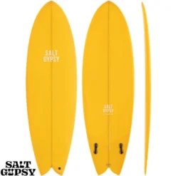 Salt Gypsy | Shorebird Twin Fin Fish | Fibreglass | Twin Fin Setup | Fast And Loose