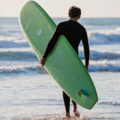 Sleepwalker Longboard | Fibreglass | Single Fin Setup | NSP Surfboards | Classic Style Malibu -FCS Store Buy Sleepwalker Longboard NSP Surfboard Online Australia Surf Shop Green 1 88382.1615175525