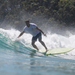 Sleepwalker Longboard | Fibreglass | Single Fin Setup | NSP Surfboards | Classic Style Malibu -FCS Store Buy Sleepwalker Longboard NSP Surfboard Online Australia Surf Shop Green 2 67413.1615175607