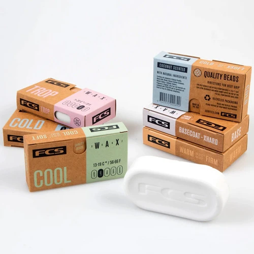 FCS Surf Wax | FCSII Ultimate Tackiness And Bead Building Formula | All Temperatures Available 1 FCS Surf Wax | FCSII Ultimate Tackiness And Bead Building Formula | All Temperatures Available