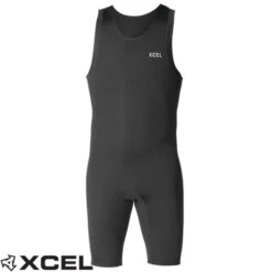 XCEL | Axis Short John Wetsuit 2mm| Black | Surfing Wettie | Back Zip