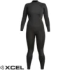 XCEL | Womens Axis Steamer Wetsuit 3/2mm | Ladies Surfing Wetsuit | Back Zip Easy Entry | Ladies Full Surf Wetsuit |