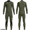 XCEL Youth Boys Comp Steamer 3:2mm | Chest Zip | Dark Forest | Junior Surfing Wetsuits | Surf Wetsuit For Kids