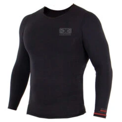 Thermo Long Sleeve Shirt | Surf Vest | Surfing Top | Black | Ocean And Earth |