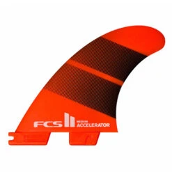 FCSII Accelerator | Thruster (3) Fin Set | Neo Glass | FCS 2 Surfboard Fins | Ideal For Bigger Waves And Aggressive Surfers