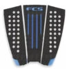 Julian Wilson Tail Pad | Black/Blue | FCS | Deck Grip | Surfboard Traction