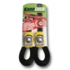 Kanulock Key Lockable Tie Downs 4.0m | Black/Yellow | Secure Your Surfboard Onto Roof Racks