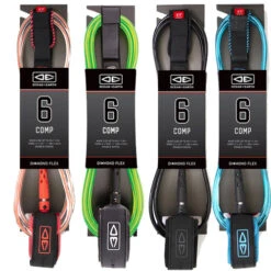 6ft Comp Leash | Diamond Flex | Ocean And Earth | Mid Range Competition Leggie | Surfing Legrope