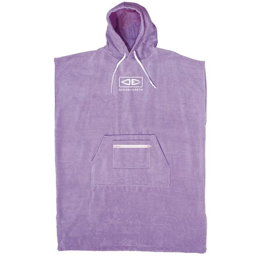 Ladies Violet Hooded Beach Towel Surf Poncho | Womens | Ocean And Earth 1 Ladies Violet Hooded Beach Towel Surf Poncho | Womens | Ocean And Earth