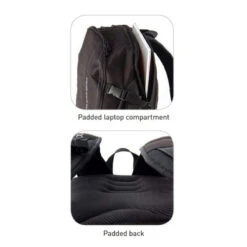 Ocean And Earth | Interceptor Surf Backpack 38L | Black | Surf Travel Essentials | Surf Day Trip -FCS Store Ocean and Earth Interceptor Surf Pack Surf Backpack Features 49925.1501195200