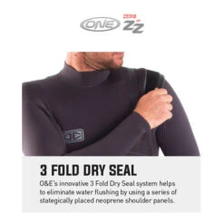 Zero Zip Steamer 3:2mm | Full Surfing Wetsuit | Mens | Deep Navy | Ocean And Earth -FCS Store Ocean and Earth Mens Zero Zip wetsuit 3 Fold System 09924.1588297236