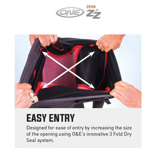 Ocean And Earth Zero Zip Steamer 4:3mm | Full Surfing Wetsuit | Mens 6 Ocean And Earth Zero Zip Steamer 4:3mm | Full Surfing Wetsuit | Mens - Image 6