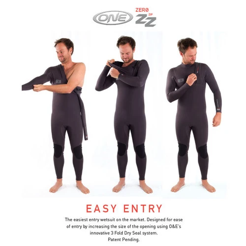 Ocean And Earth Zero Zip Steamer 4:3mm | Full Surfing Wetsuit | Mens 3 Ocean And Earth Zero Zip Steamer 4:3mm | Full Surfing Wetsuit | Mens - Image 3